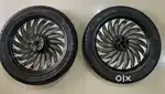 Alloy Wheels with Tyres for RE Interceptor 650 – Excellent Condition