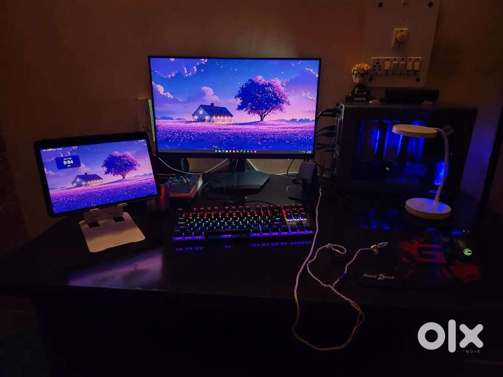 MINI PC BUILD 3YEAR WARRANTY WITH MONITOR . Gaming computer