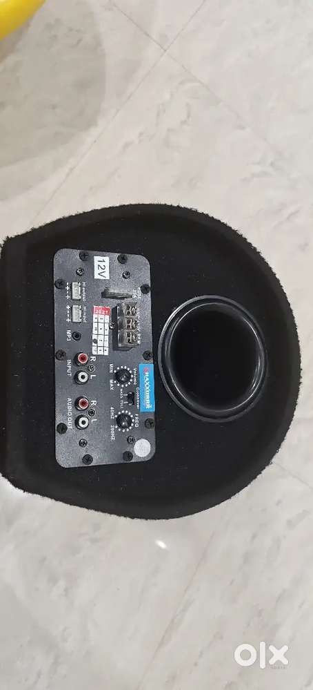 Haxxorrr 12V amplifier Speaker