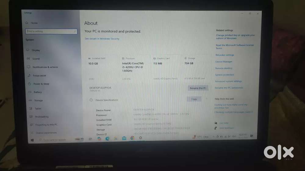 Acer i5 laptop in great condition