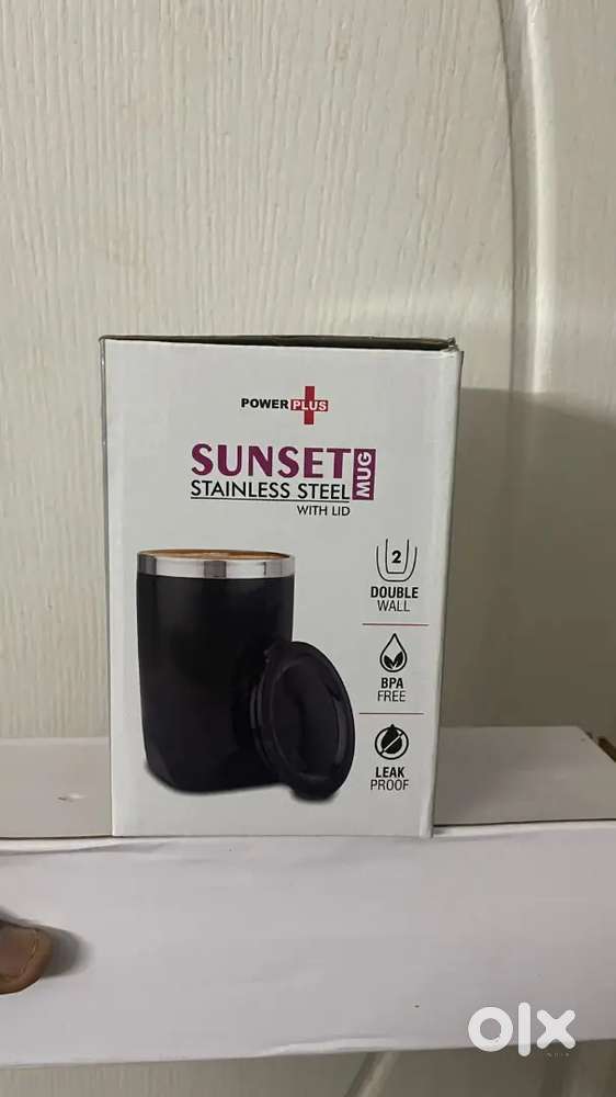 mug stainless steel with lid