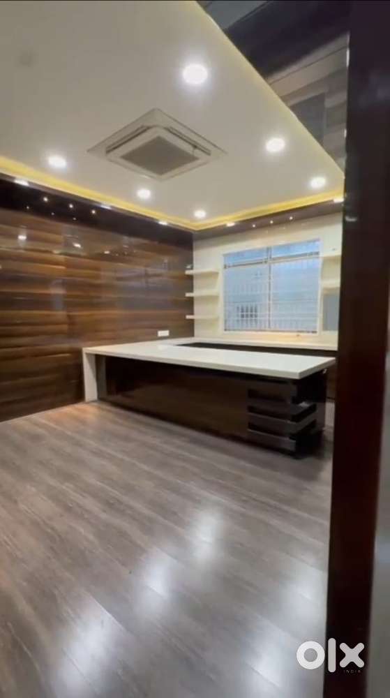 Fully furnished office.