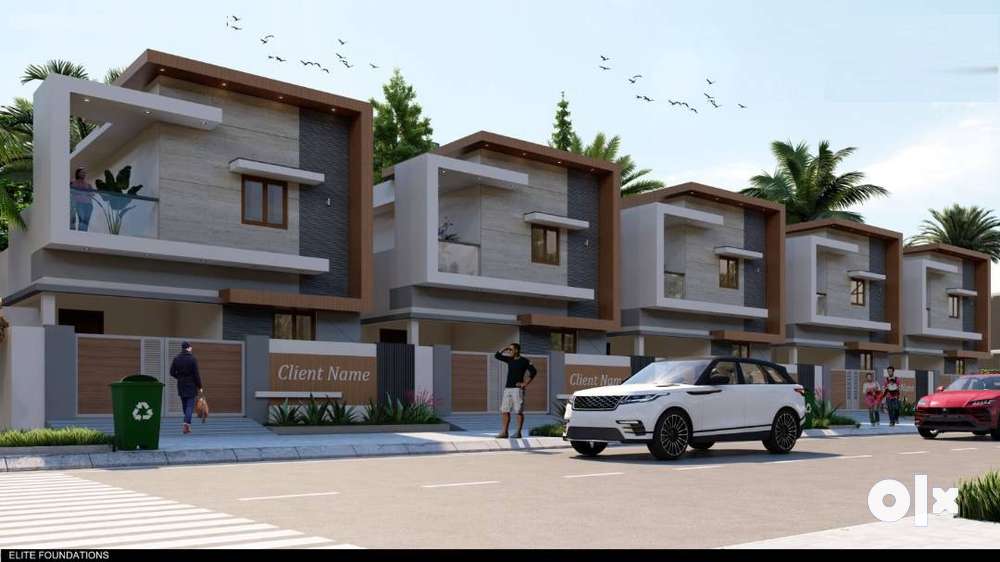 1185 2 BHK Independent House for Sale in Neelambur 2.75 Cent West
