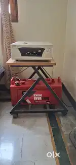 Microtek Inverter & Exide battery