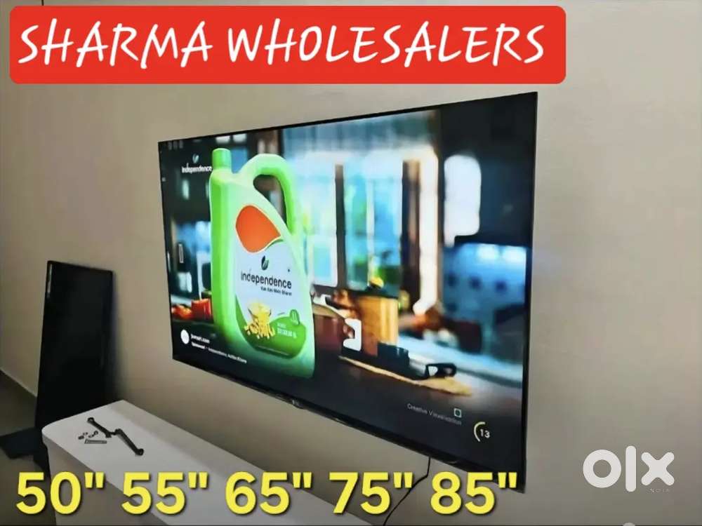 45 Android Smart led tv + 2 yrs Guarantee +
shipping fitting free
