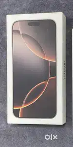 IPHONE 16 PRO MAX 256GB DESSERT TITANIUM BRAND NEW SEALED PACK PACK