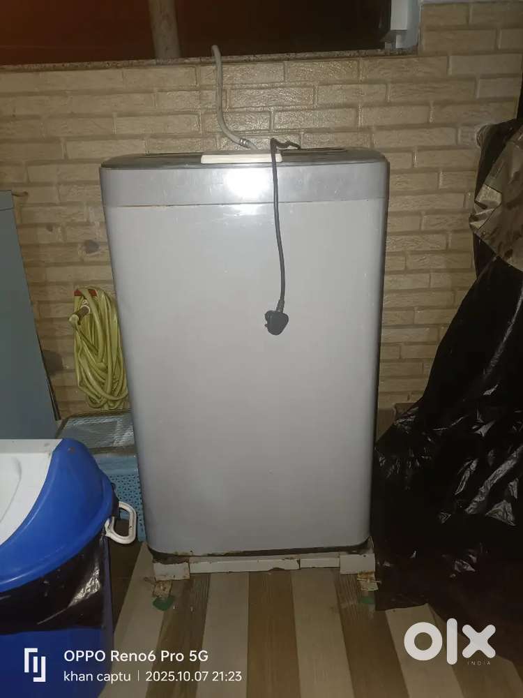 Broken washing machine