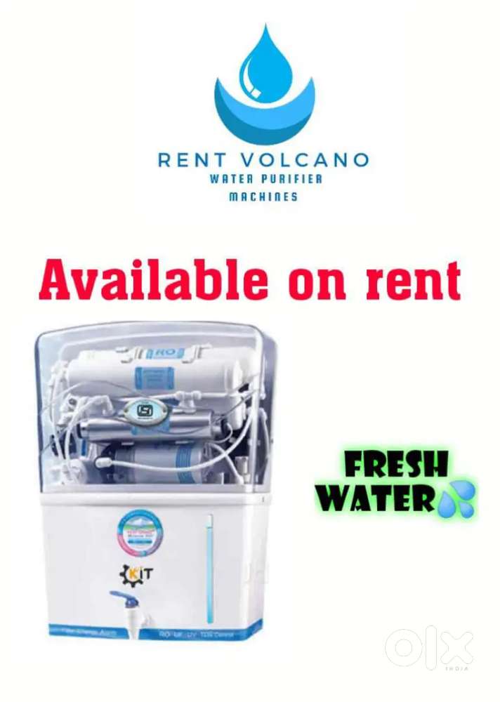 Water purifier on Rent
