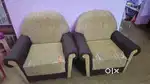 3 Seater Cushion Sofa plus 2 x Single seater Individual Sofa for Sale