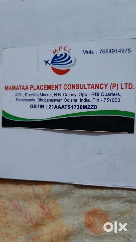 MAMATA PLACEMENT CONSULTANCY PRIVATE LIMITED