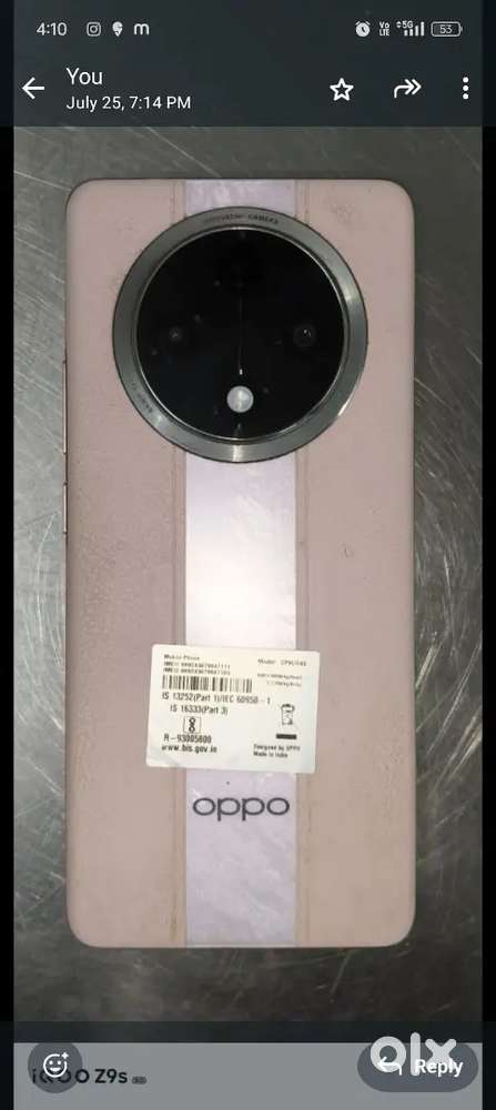 Oppo F 27 pro +5G.  8 g 128 good condition bill available