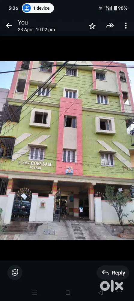 Rent for flat only  familys