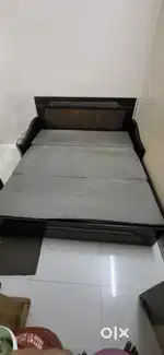 Sofa cum bad ..carlon ni gadi che.