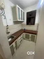 1rk semi furnished