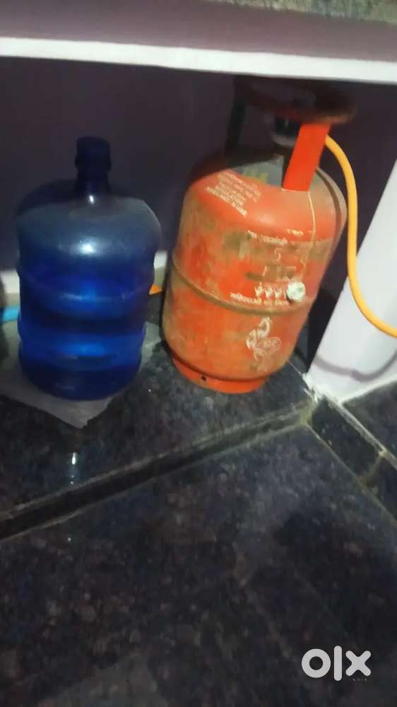 Gas cylinder and stove and kitchen items