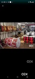 Guitar,Violin,Congo, Ukele, Drums,Flute, Dhol,Sitar, Mandolin,casio