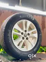 16 inch Toyota Innova crysta 4 Alloys& 205/65/16 4 Continental Tyres