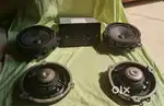 Car speakers and mp3 player