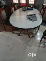 6 chair dining table