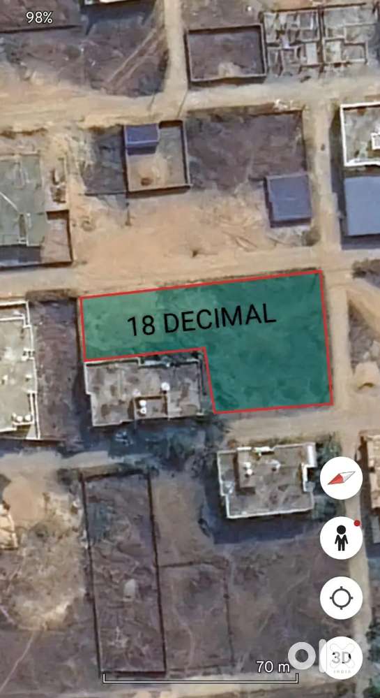 18 डिसिमल (pure general खातीयान) जमीन, आलम चौक पुनदाग में