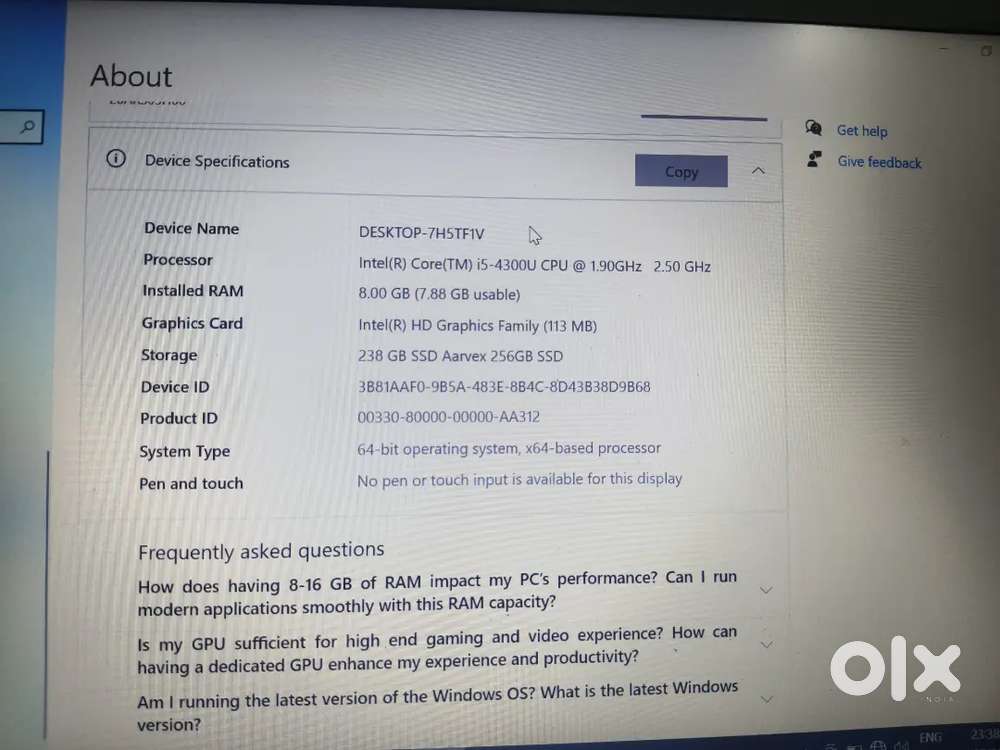Lenovo ThinkPad laptop sale