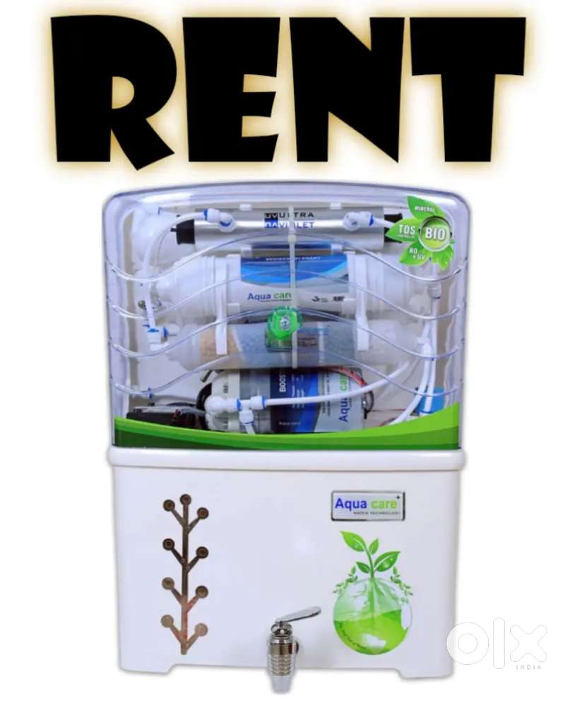 Ro water purifier available on rent