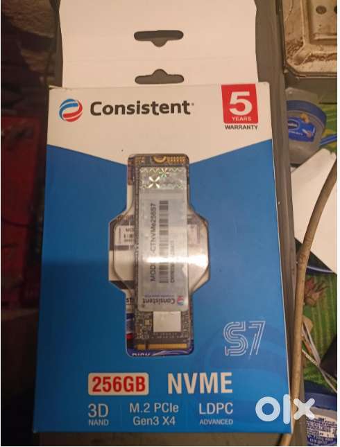 New 256 NVME Consistent