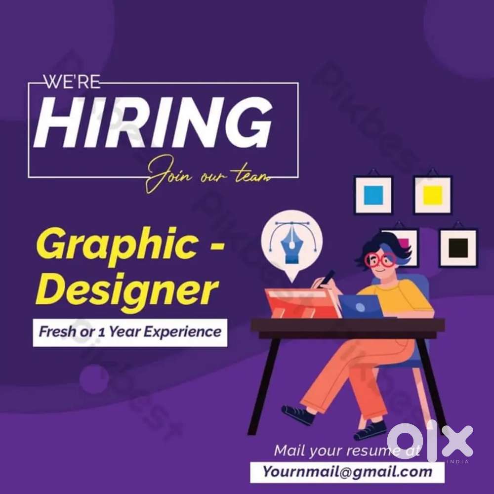 Urgently need a Graphics designer.