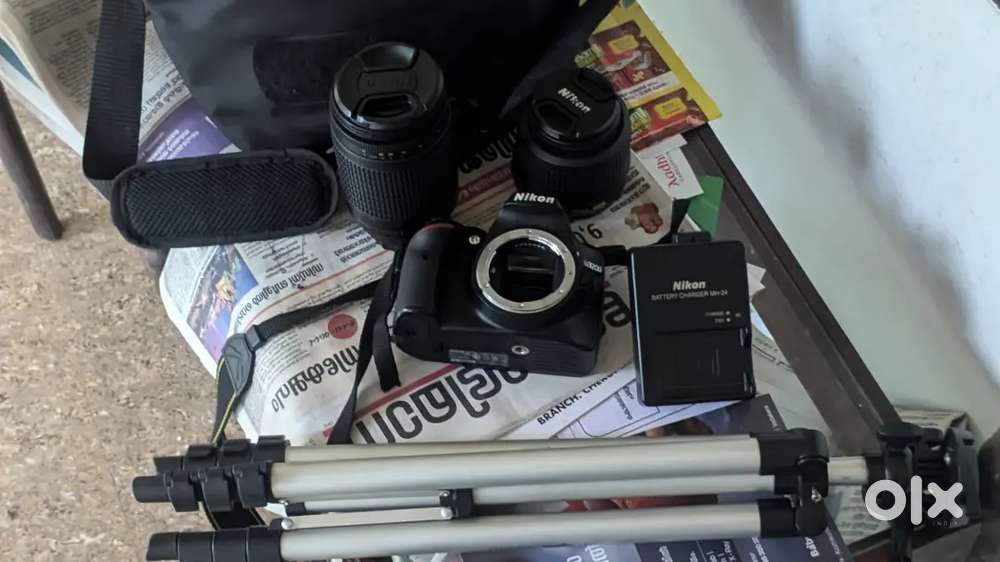 Nikon 3200d with 2lens