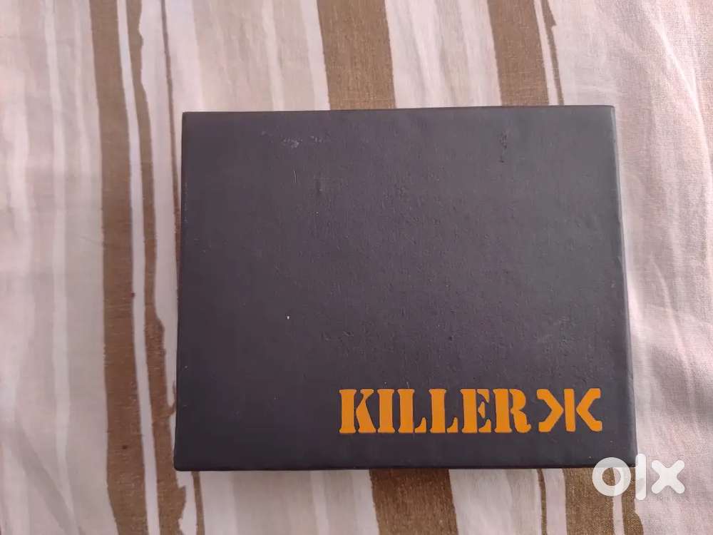 Brand New KILLER Premium Men's Wallet (Black, Unused, Box Pack)