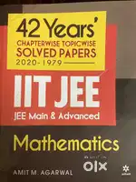 42 Years Chapterwise solved papers (2020-1979)