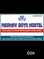 Staff for boys hostel  as a tiffin service