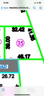 Plot for sale at Bhawadi Rd behind purwarang society wagholi