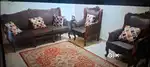 Royal sofa with carpet