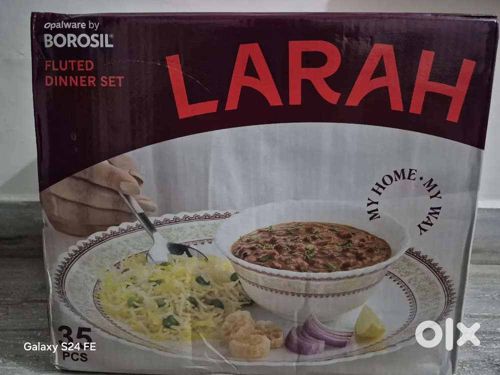 Dinner set 35 pieces