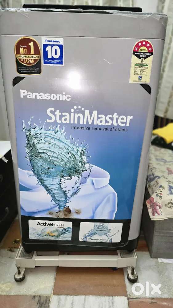 Rarely used Almost New Panasonic NA-F65L9MRB Fully Automatic Top Load