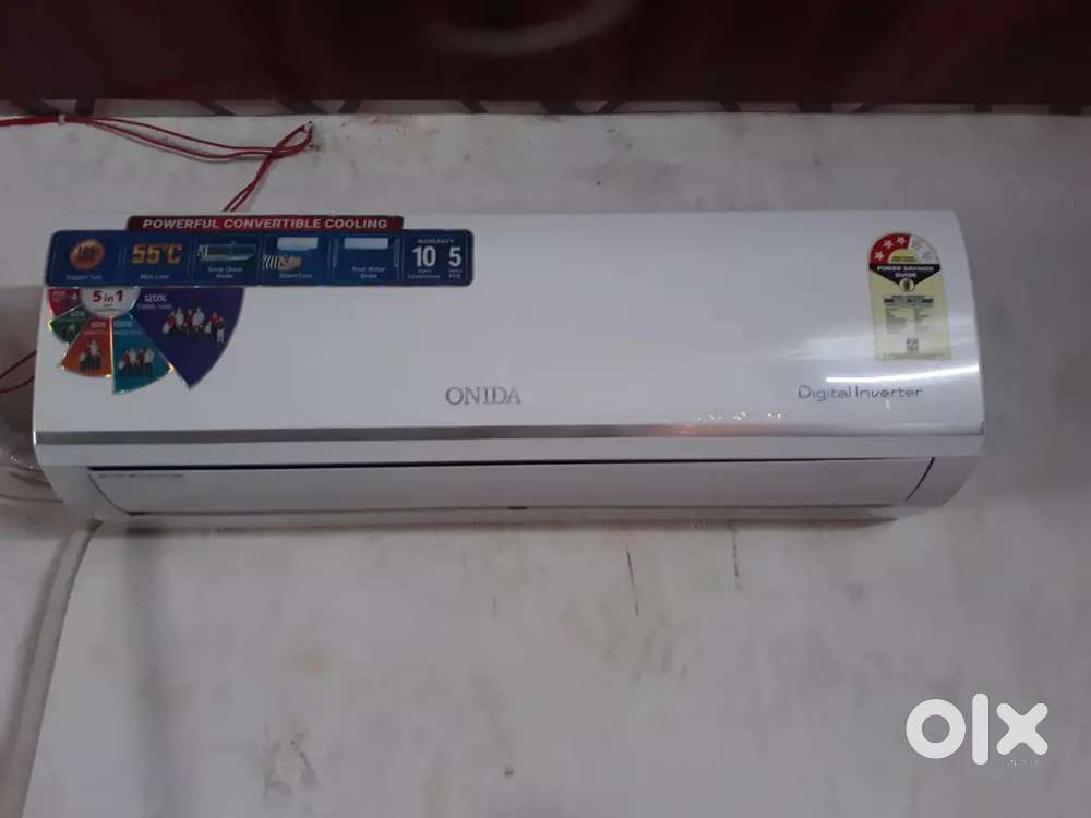Onida inverter AC 1.5 ton in brand new condition