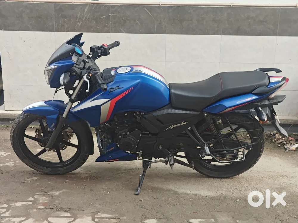 TVS Apache RTR 160 Blue Colour Brand New condition