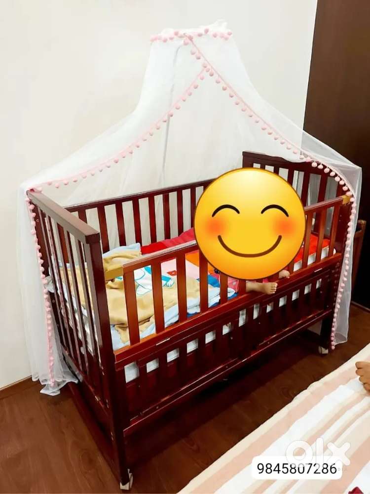 Baby cot cum bed