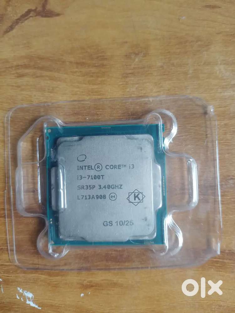 Selling geonix h310 motherboard and i3 7th generation processor