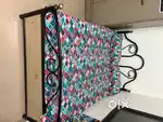 Double Bed 4x6, with Storage (steel & plywood) and mattress (Duroflex)