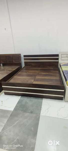 Brand new Bed available in wholesale price, wardrobe, shoe rack, etc