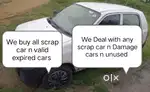 Buyer of any scrap car n Waste cars n unused cars n Total loss cars