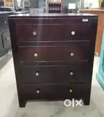 URBAN LADDER : WALTER CHEST OF 4 DRAWERS FOR SALE. FLASH SALE 70% OFF.