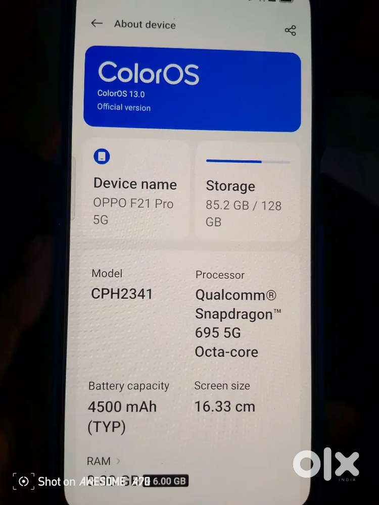 Oppo f21 pro