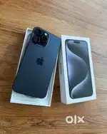 IPHONE 15PROMAX REFURBISHED MOBILE BATTERY HEALTH 99% WARRANTY BILLBOX
