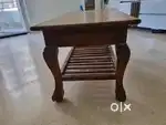Solid wooden tables