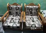 Wooden sofa