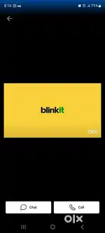Blinkit delivery partner
