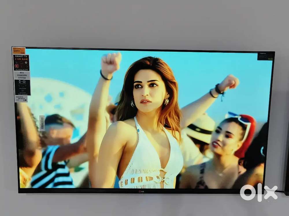 43 INCH ANDROID SMART LED TV 2 YEARS WARRANTY 4K